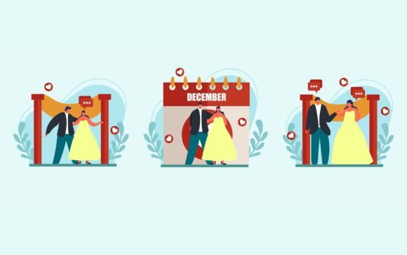 Wedding Day Flat Bundle: Your Ultimate Design Toolkit